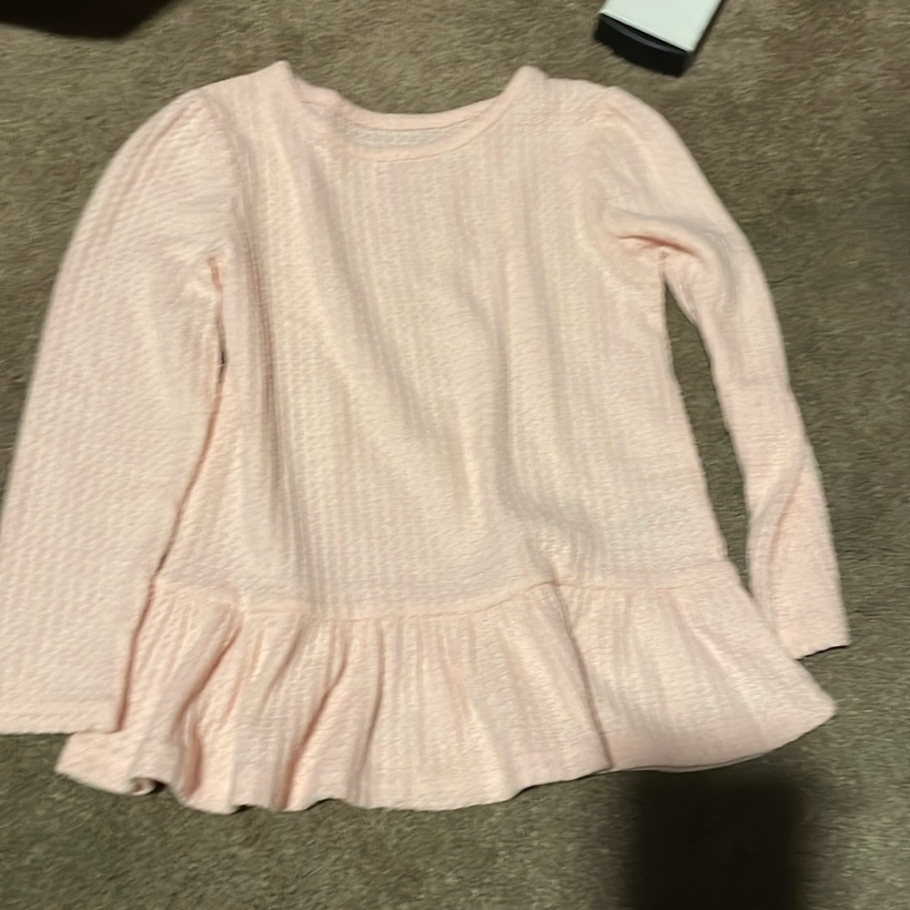 Girls Pink Long Sleeve